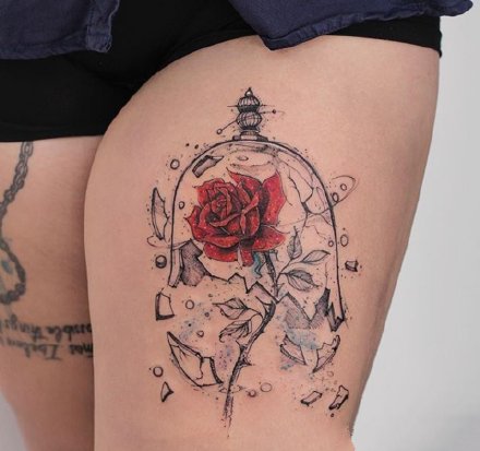 一组清新•创意•彩色纹身图案