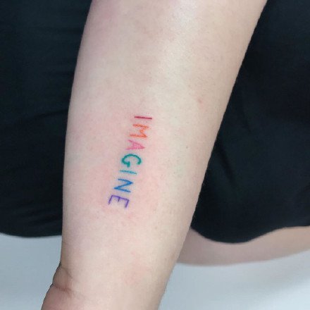 一组小清新夏日风情纹身图案