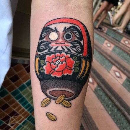 一组可爱搞怪oldschool纹身图案