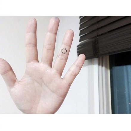 一组小清新可爱风纹身图案