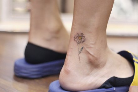 一组可爱的女生小清新纹身