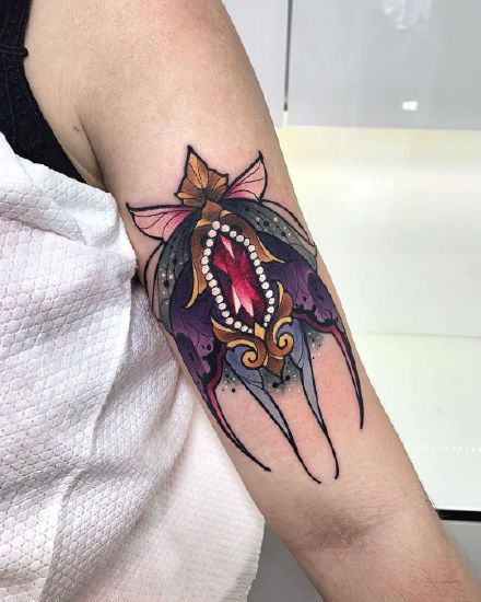 一组欧美的彩色纹身图案欣赏