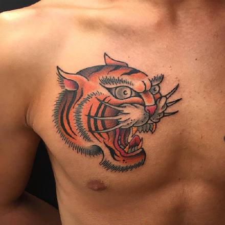 一组oldschool风格的彩色欧美小图