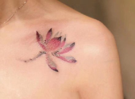 一组有特色的水墨画纹身图案