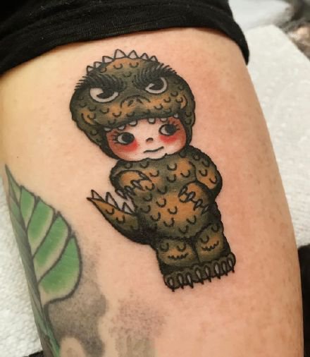 一组具有特色的oldschool纹身图案