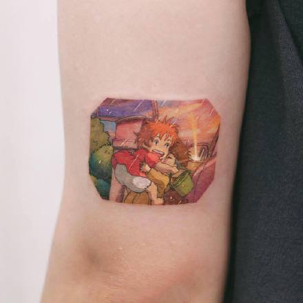 一组小清新手臂纹身图案欣赏