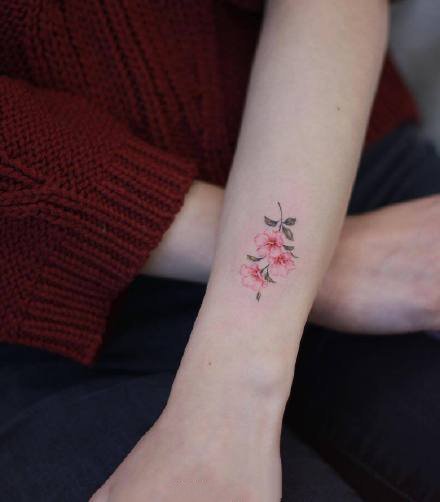 一组小清新手臂纹身图案欣赏