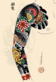 传统花臂的9款效果图赏析