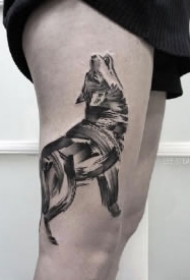 水墨中国风的一组纹身图片赏析