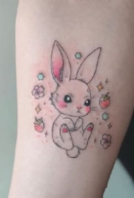 一组精致小清新可爱纹身图案