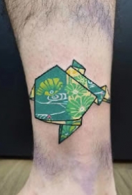 充满童趣的的9款折纸纹身图案