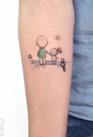 一组小清新超可爱的纹身图案