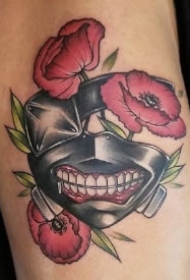 漫画东京喰种主题的一组东京食尸鬼的纹身作品图片