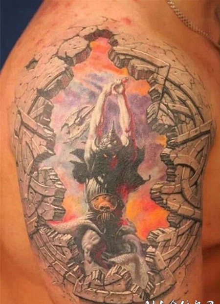 欧美纹身师作品