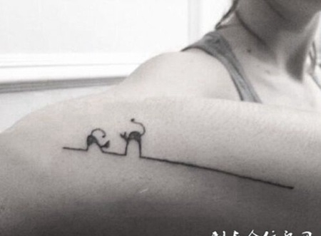 手臂个性纹身小图案