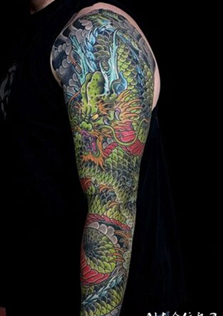 jeff zuck艺术花臂纹身大全