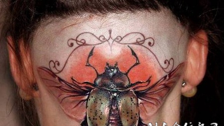 个性昆虫刺青图片大全