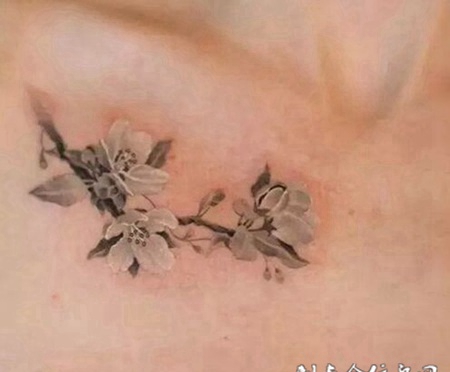 小清新艺术纹身