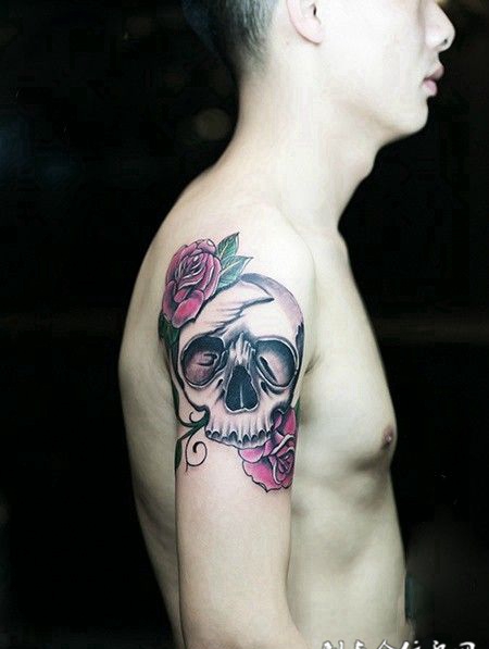 前卫骷髅纹身图案大全