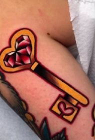 一组清新自然的彩色纹身图案欣赏