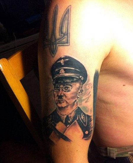大臂德国纳粹纹身图案