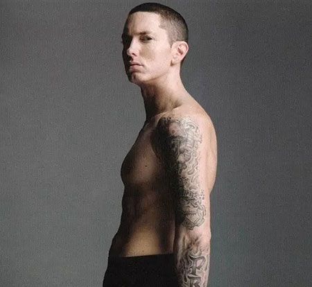 埃米阿姆性感手臂刺青图案