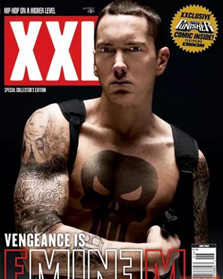 性感阿姆eminem纹身图案