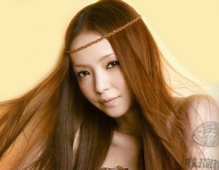 日本演员日安室奈美惠手臂性感纹身