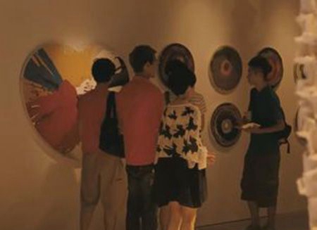 郭采洁电影love小腿五角星纹身