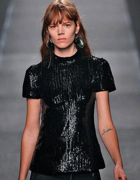 freja手臂唯美纹身图案