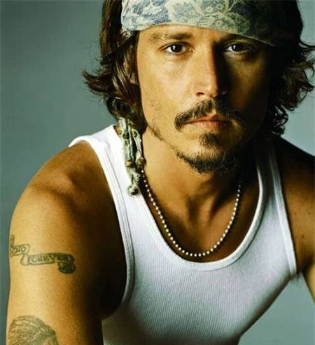 杰克船长约翰尼德普手臂纹身图案