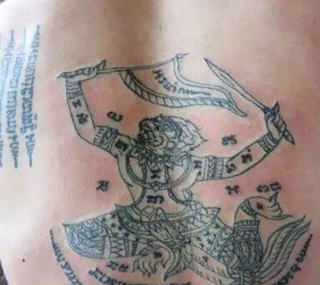 泰国个性神像纹身图案