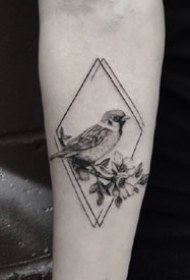 一组半写实动物纹身图案欣赏