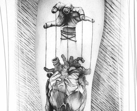 点线面 小臂内侧 指尖上的心脏 手