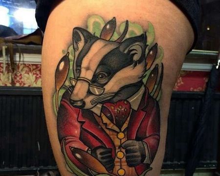 New school 大腿外侧 动物