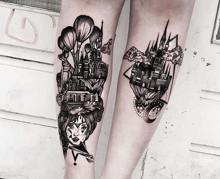 点刺 小腿前侧 建筑