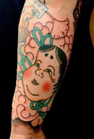 九款彩色艳丽的传统纹身图案欣赏