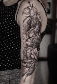 动物野兽的9款花臂作品 彰显臂膀威力