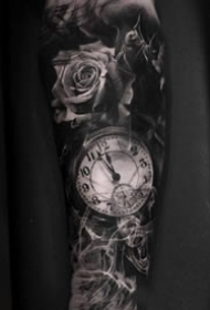 一组欧美写实手臂纹身图案欣赏