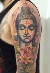 佛像纹身 好看的9款佛像主题的纹身作品图案
