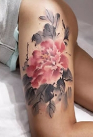 一组好看的花卉纹身图案