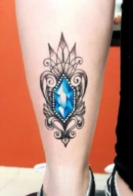 钻石纹身 9款钻石主题的纹身作品图片