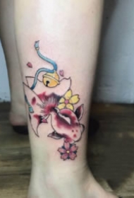 汕头纹身-9款广东汕头BunnyTattoo兔子刺青纹身作品