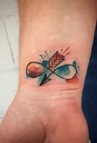 无限符号纹身 9款无穷大符号的纹身图案