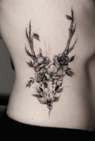 500元到1000元左右的一组纹身作品图案