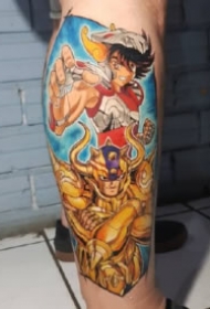 Guto Carvalho的9款圣斗士星矢纹身作品图案