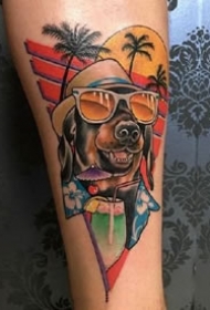 一组彩绘创意纹身图案欣赏