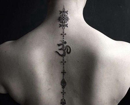 小清新后背纹身图案