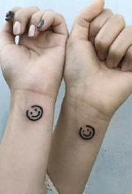 一组可爱的情侣纹身图案欣赏