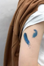 一组超简易的小清新纹身图案